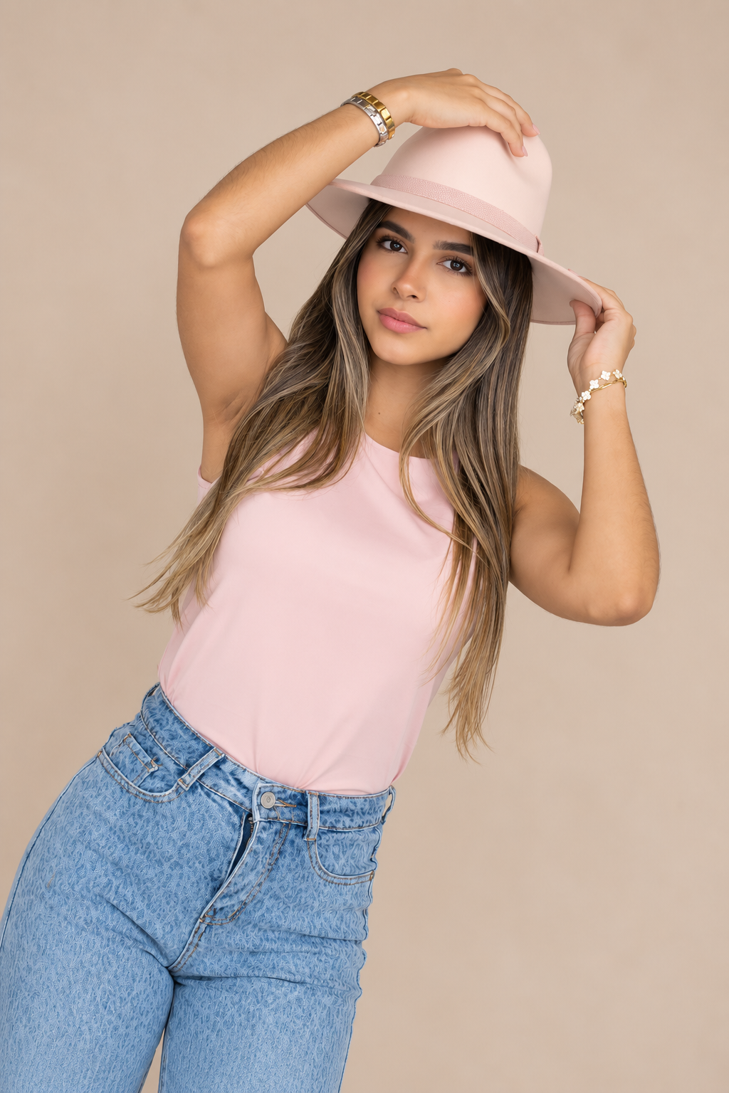 AMANDA BODYSUIT / ROSA CLARO