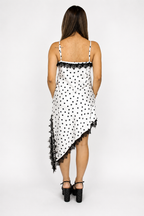 POLKA DOT DRESS / BLANCO