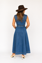 DAKOTA DENIM DRESS / DARK DENIM